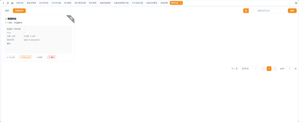 规则引擎 · 规则列表